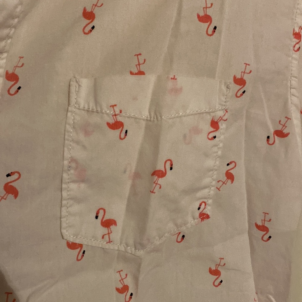 Flamingo button up - Picture 2 of 2